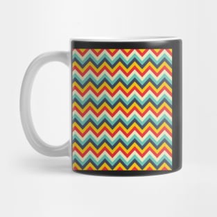 colored patterns (♥) Mug